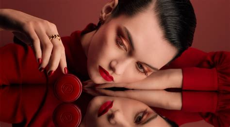 Dior en rouge fall makeup